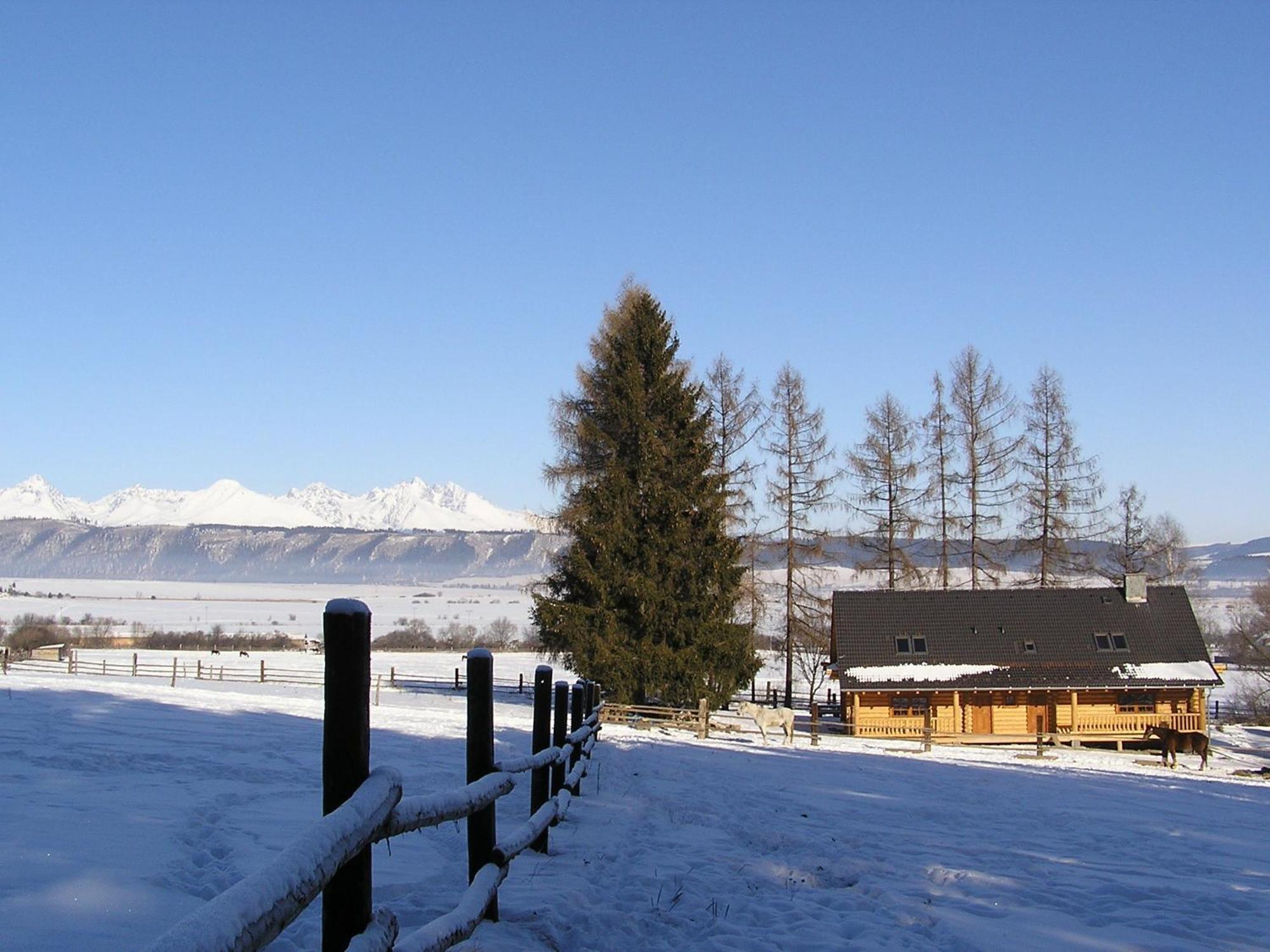 Penzion-Ranc U Trapera Hrabušice Exteriör bild